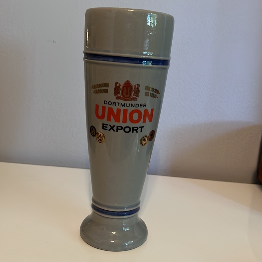 Vintage Gerzit salt glazed beer stein